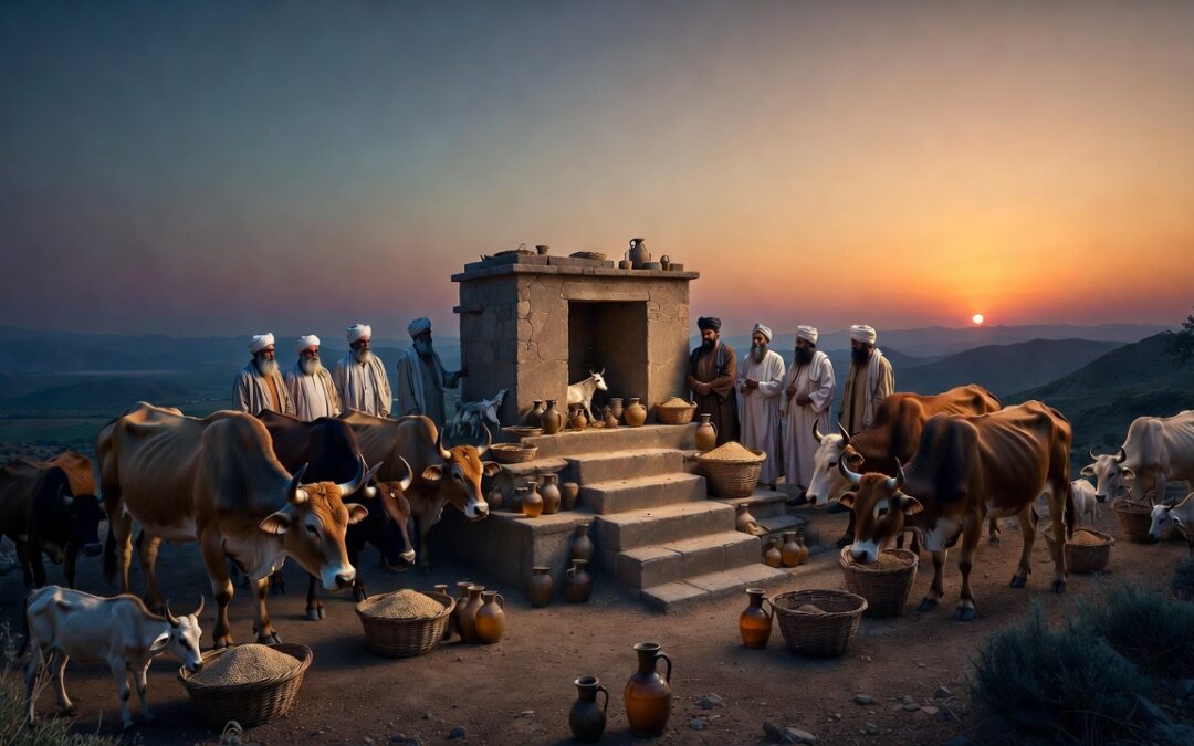 Jewish Sacrifices (Korbanot) — What Was Offered, Why, and to Whom